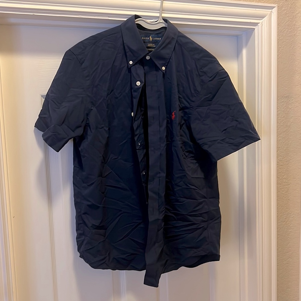 Ralph Lauren, classic fit performance, short sleeve button down